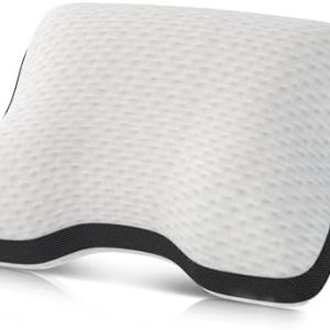 Liebscher & Bracht Nackenstützkissen – Ergonomisch und höhenverstellbar für schmerzlindernenden Schlaf 40x55cm